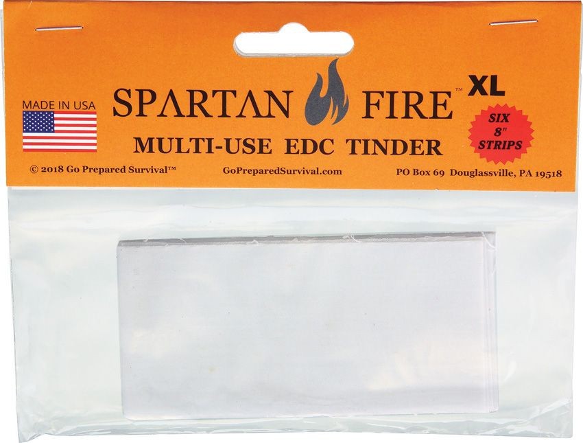 Fire Starter Multi-Use Tinder, Go Prepared Survival