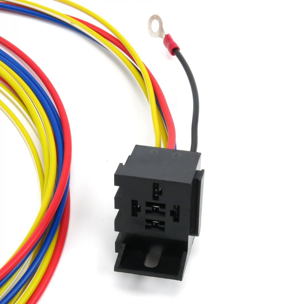 Universal High Output Relay with Plug N Play Harness