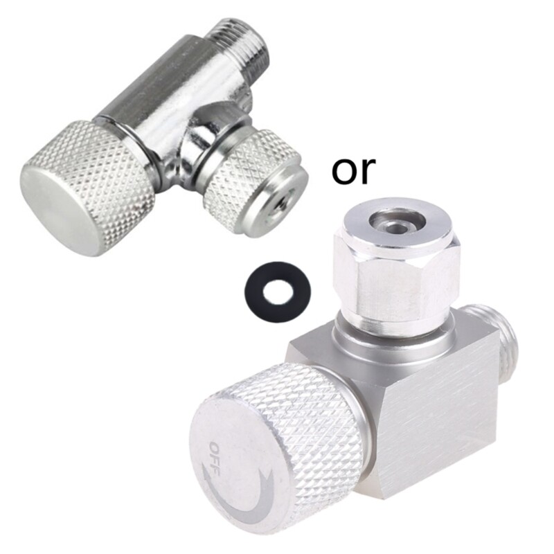 Aquarium Plants CO2 Regulator Precise Needle Valves Adjustable Bubble Counter