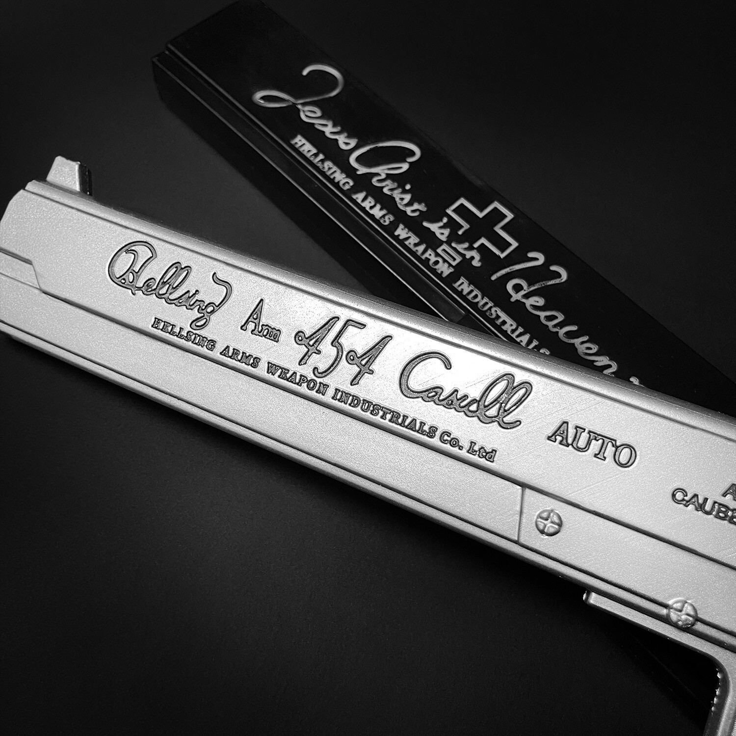 2 Pcs Foam Gun Set Similar To Hellsing Alucard Destiny Gun's For Adult Cosplay