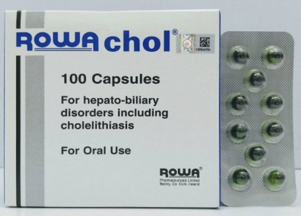 ROWACHOL 100 capsules – Improve Liver Gall Bladder Function prevent Gall Stones