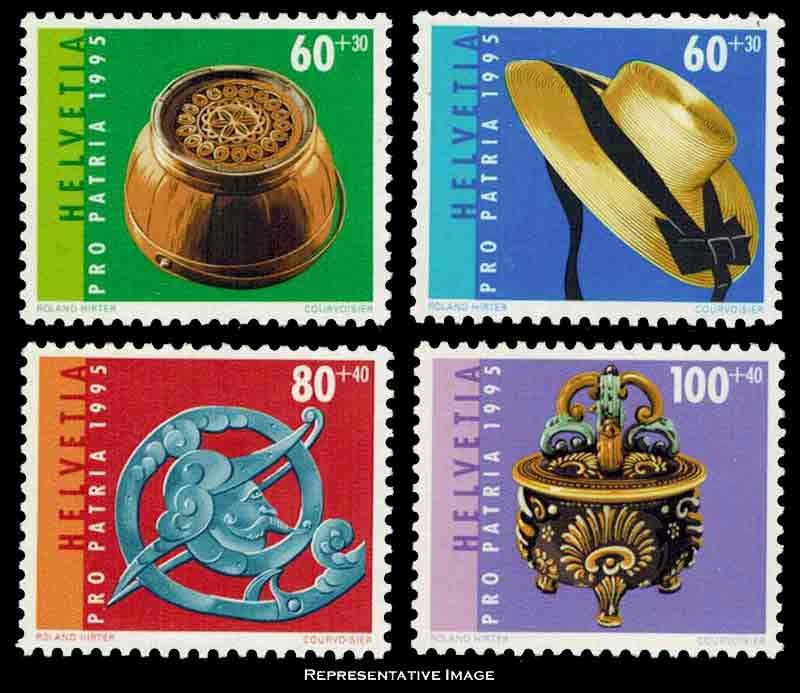 Switzerland Scott B603-B606 Mint never hinged.