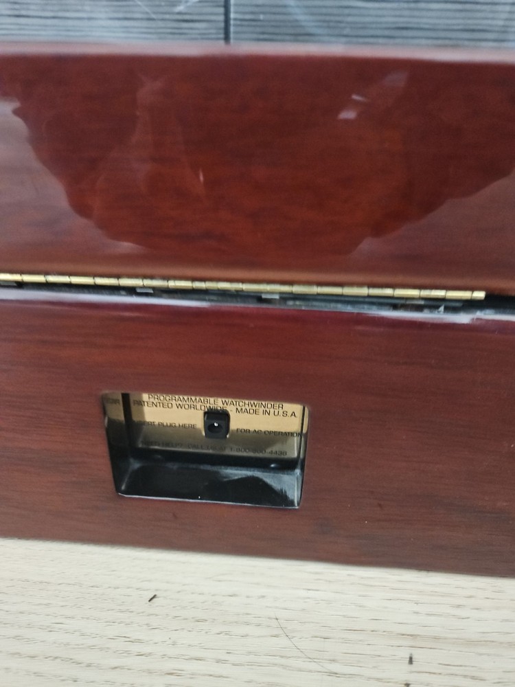 Orbita 2 watch winder Wood NEEDS WORK