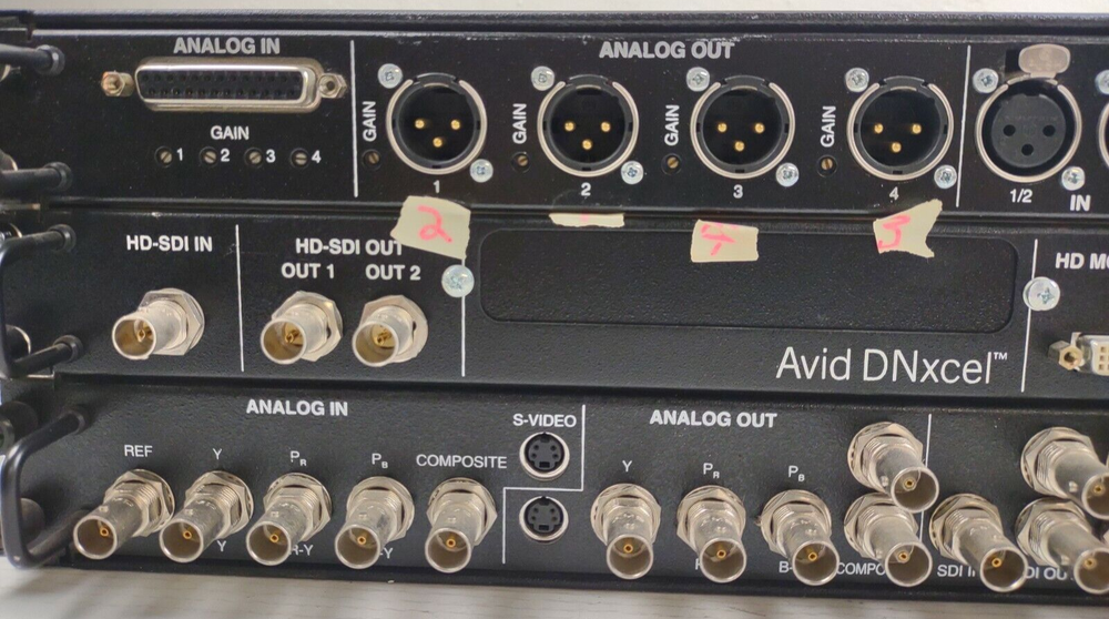 Avid Technology Adrenaline DNxcel Model 0020-03332-02 Rev A