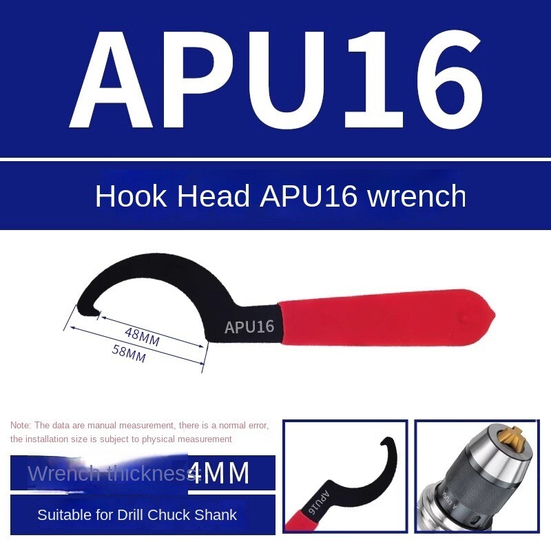 Coilover Wrench, Hook Wrenches Tools Set Shock Spanner Wrench Set C-Shape