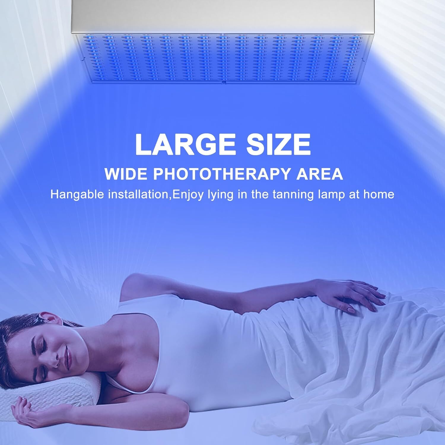 UV Facial Tanning Lamp Solarium Panel Face Body Tanner Bronzer Skin 225 Lights