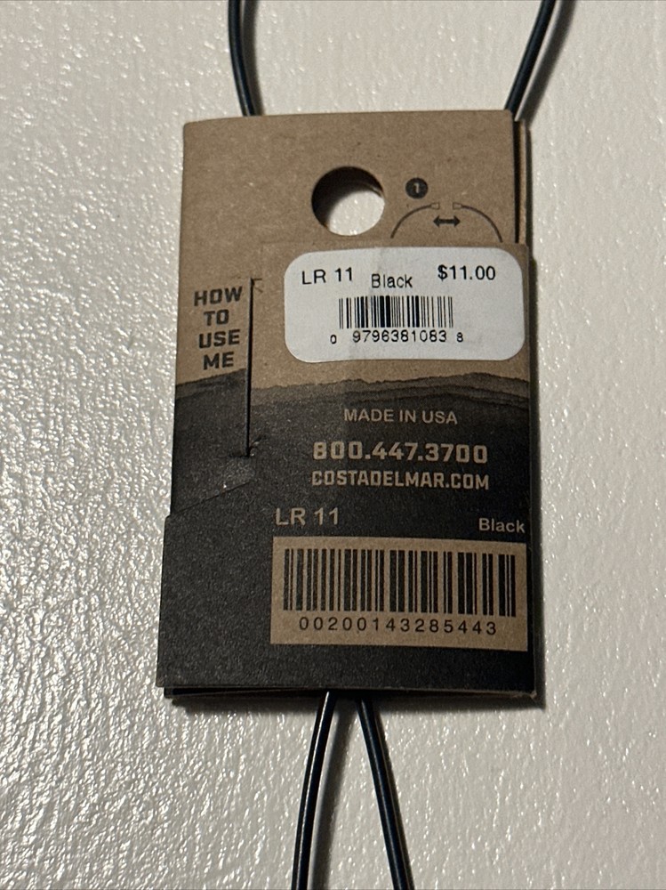 Costa Del Mar Loop Retainer Black