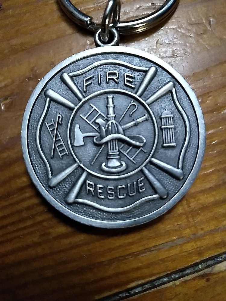 Fire Rescue Keychain