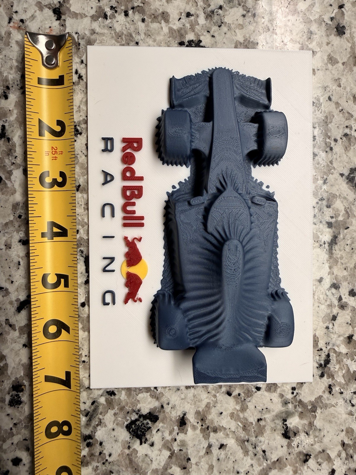 Redbull F1 Car Art Decor Logo Gift For Fan Collector Man Cave Desk