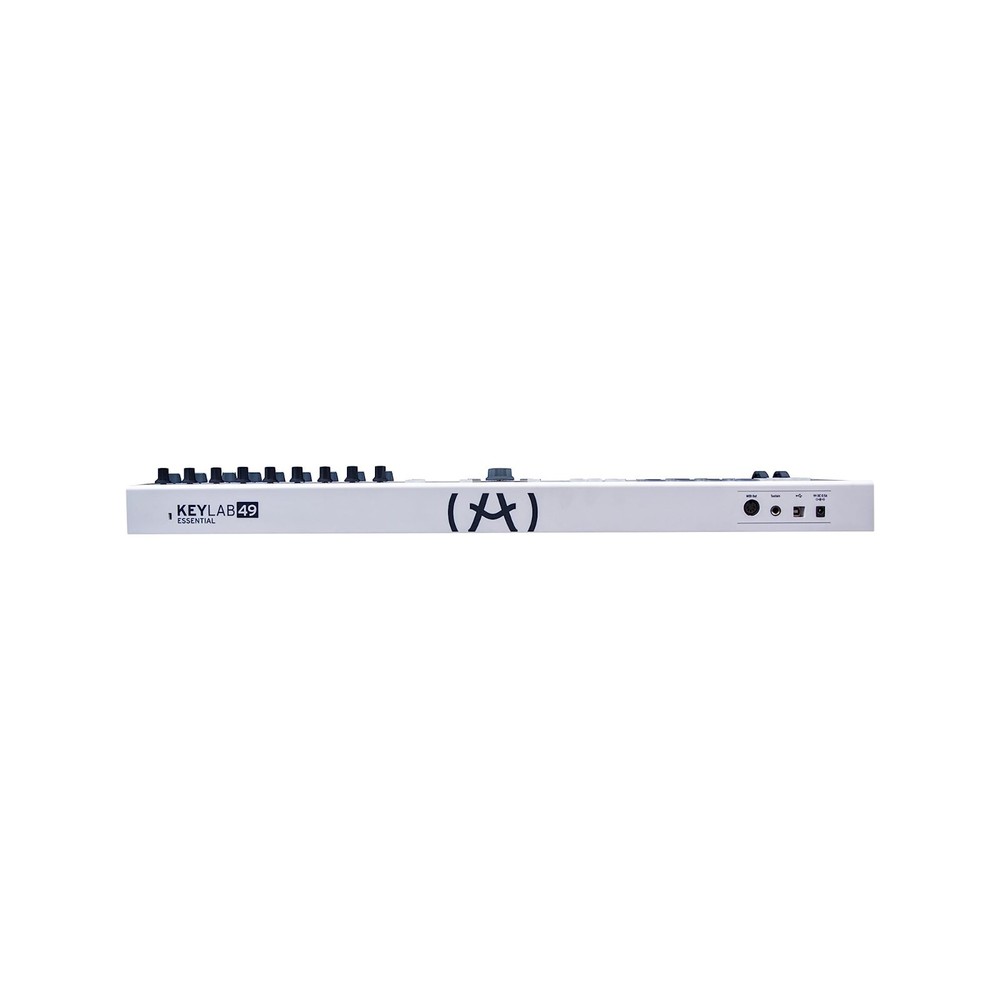 Arturia KeyLab Essential 49 MK3 - Universal MIDI Controller - 49 Key - White