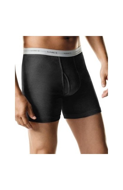 4pk Hanes TAGLESS Boxer Briefs 2XL Comfort Soft With Flex Waistband