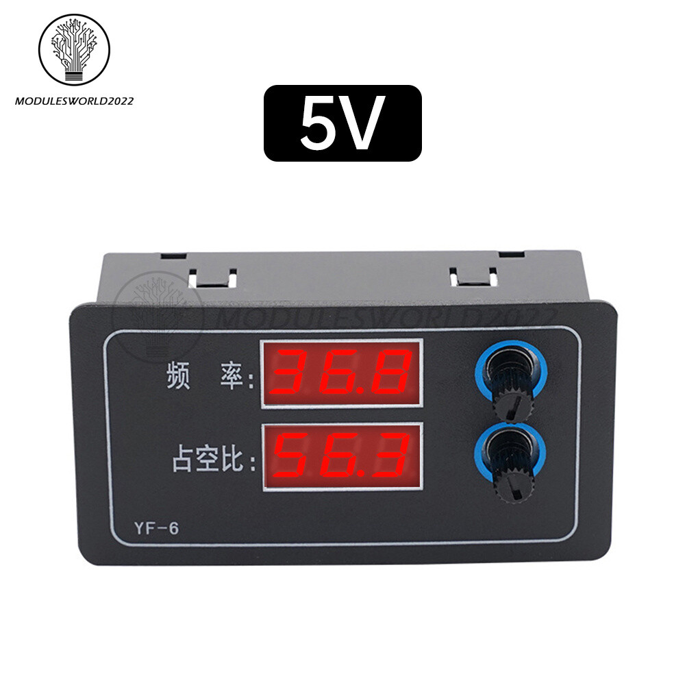 PWM Square Rectangular Wave Pulse Signal Generator Driver Module Frequency Test