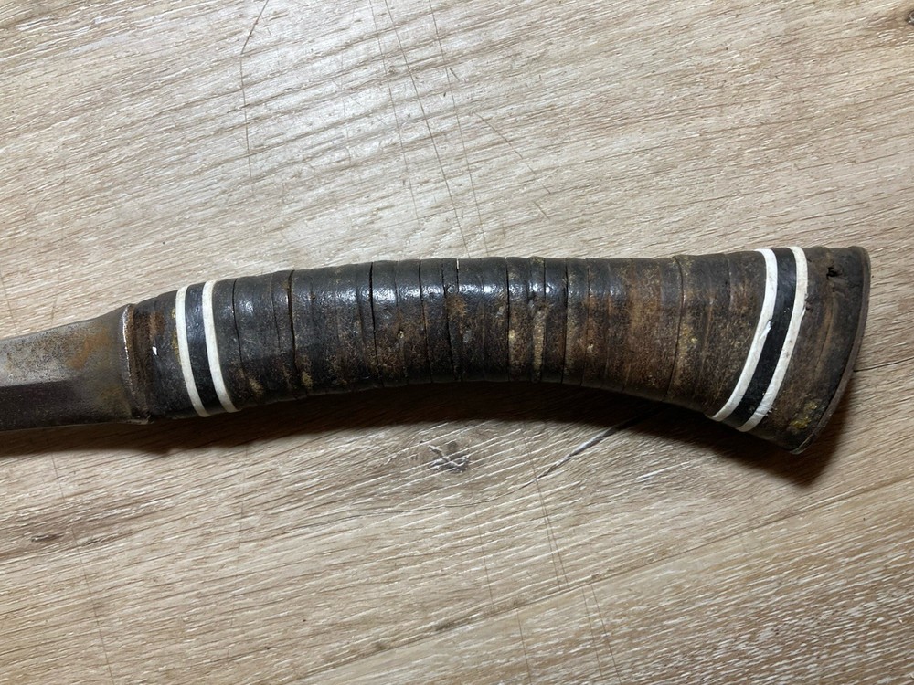 Vintage Estwing ? Hatchet with Leather Stack Handle