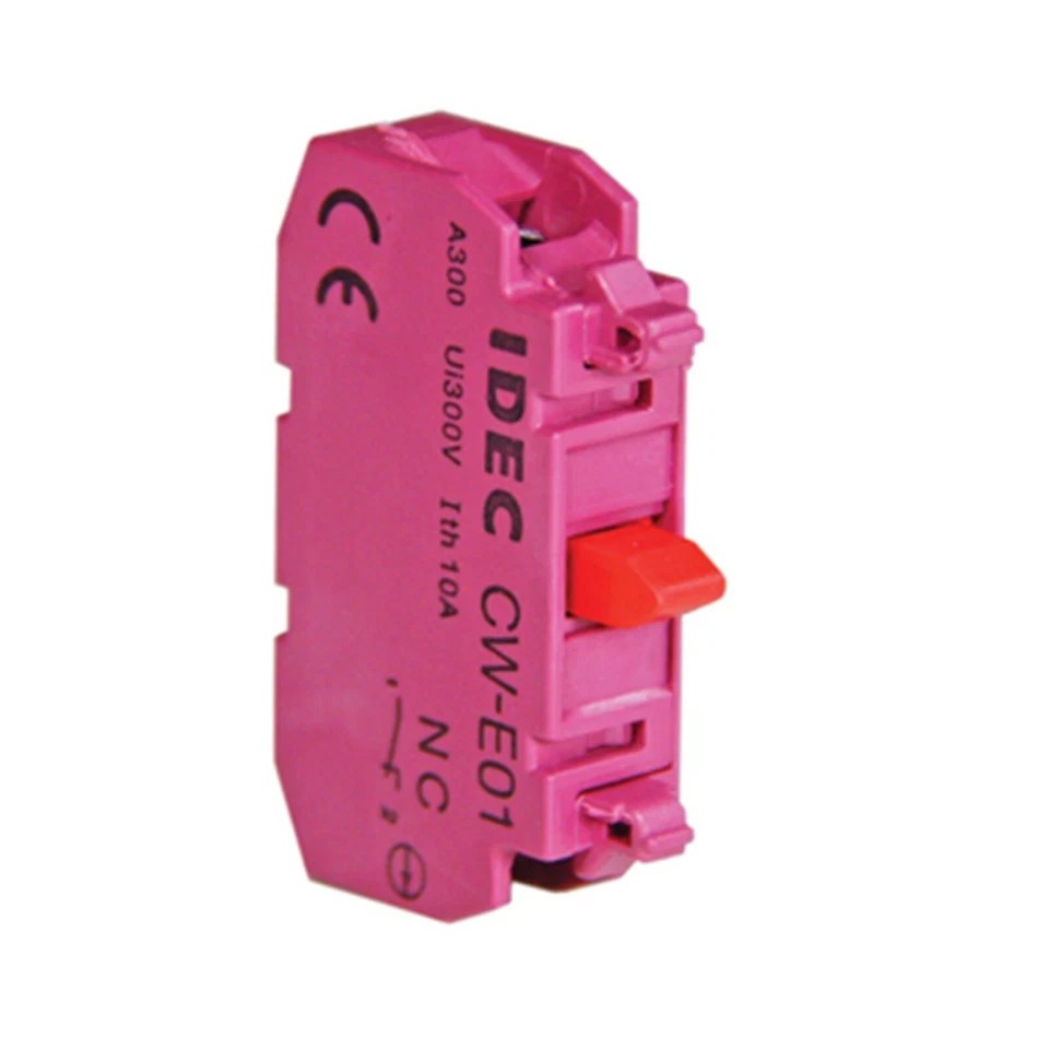 1PC New IDEC YW-E01 Emergency Stop Button With Light Fast Shipping