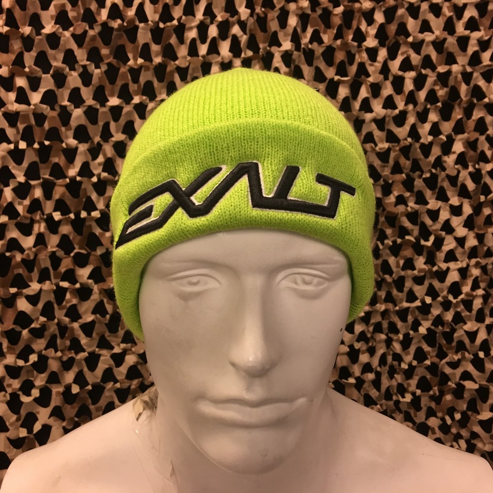 NEW Exalt Bold Paintball Beanie - Lime