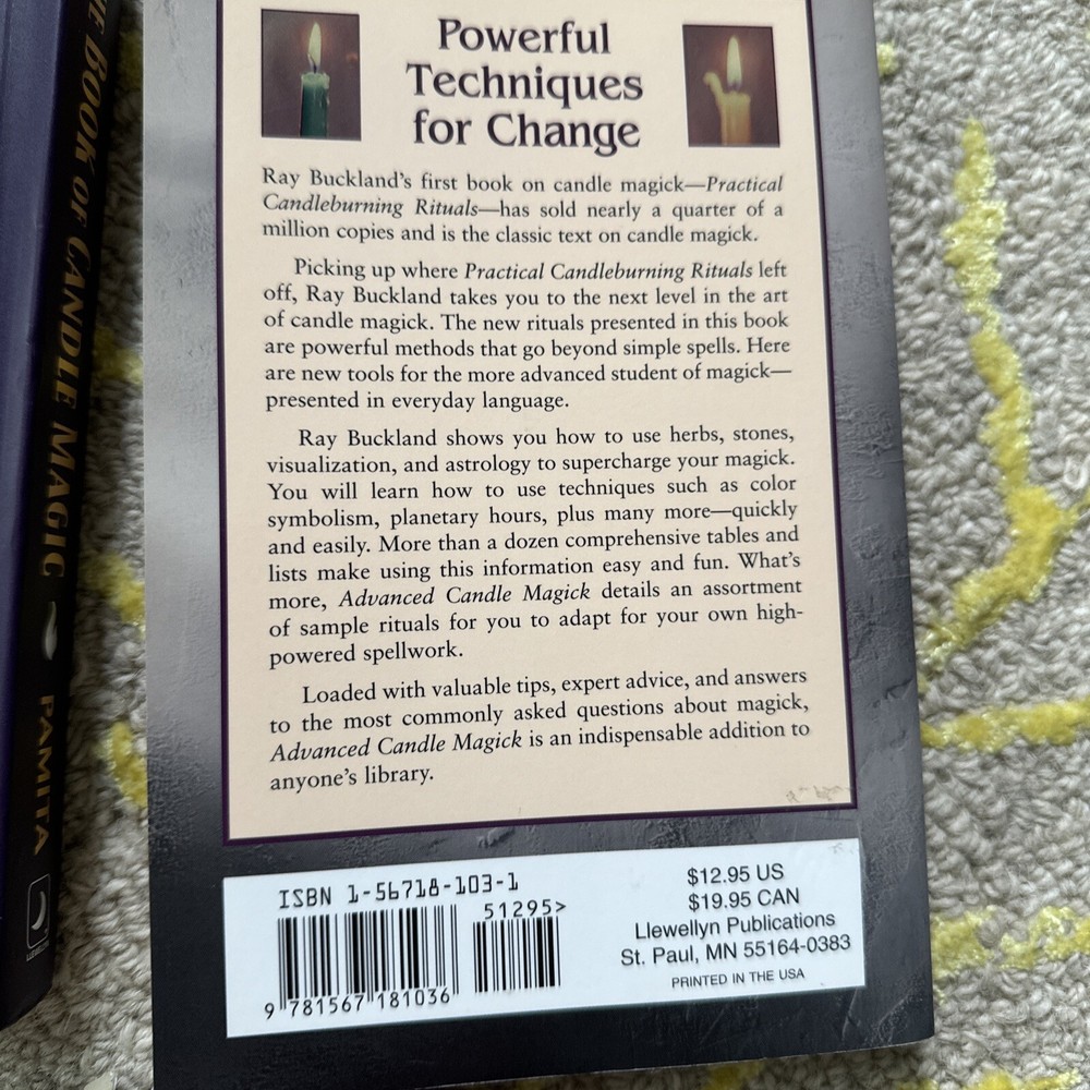 Candle Magic Starter Kit For Spells, Light Magic, Wicca- Love, Prosperity