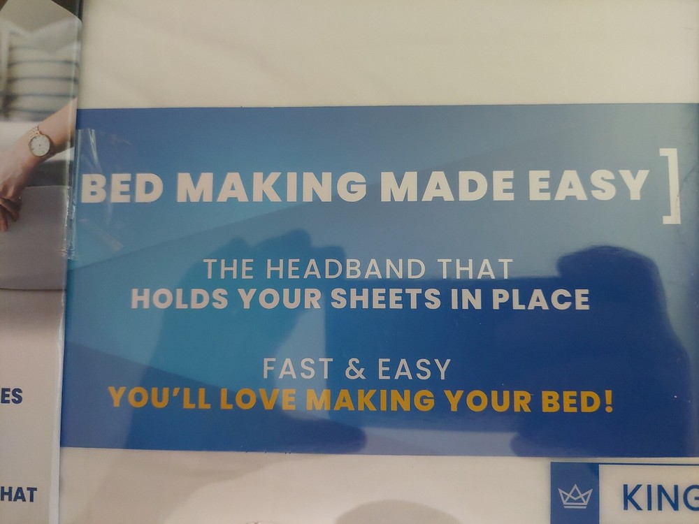 Better Bedder Bed Fitted Sheet - White, King