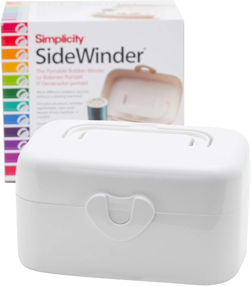 Portable Automatic Bobbin Winder Machine 120V for Sewing, Compact, Easy