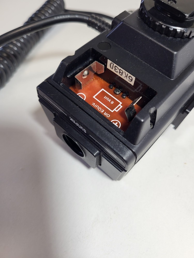 Sunpak CA-5 Remote Sensor for Electronic Flash Auto 522 handle mount UNTESTED