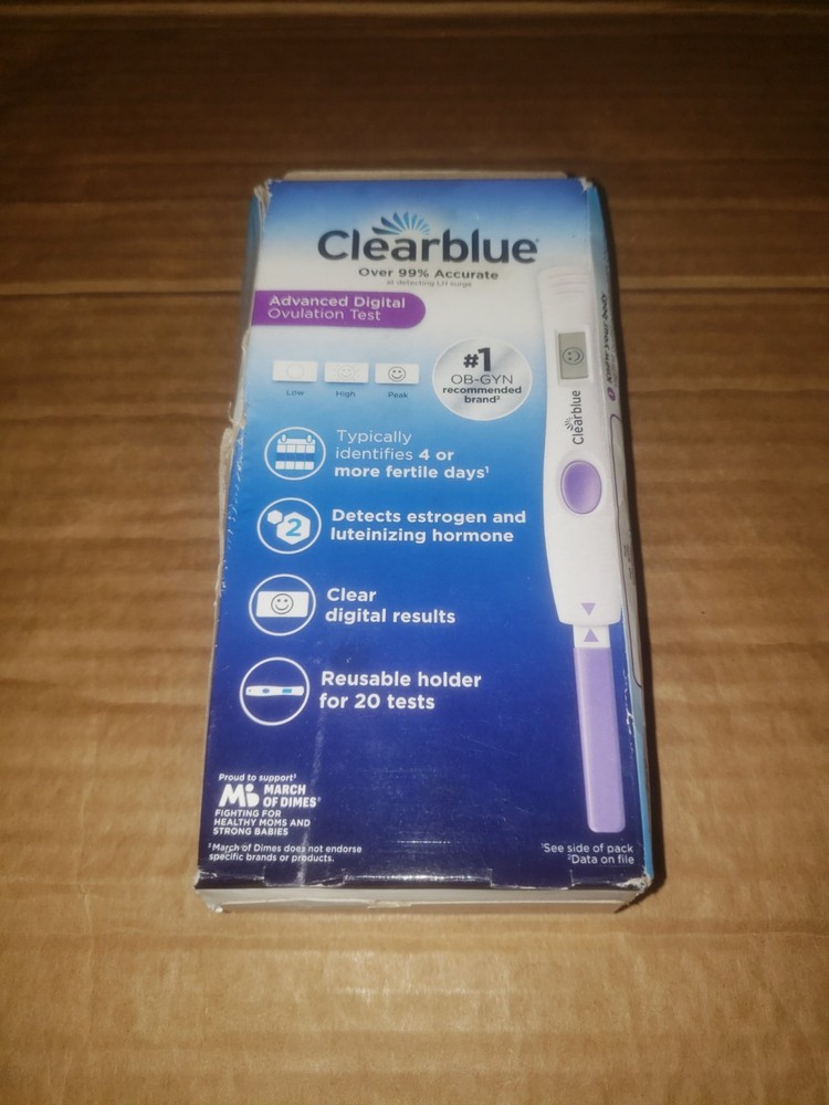 Clearblue Advanced Digital Ovulation Test 20 Count Exp 09/30/25