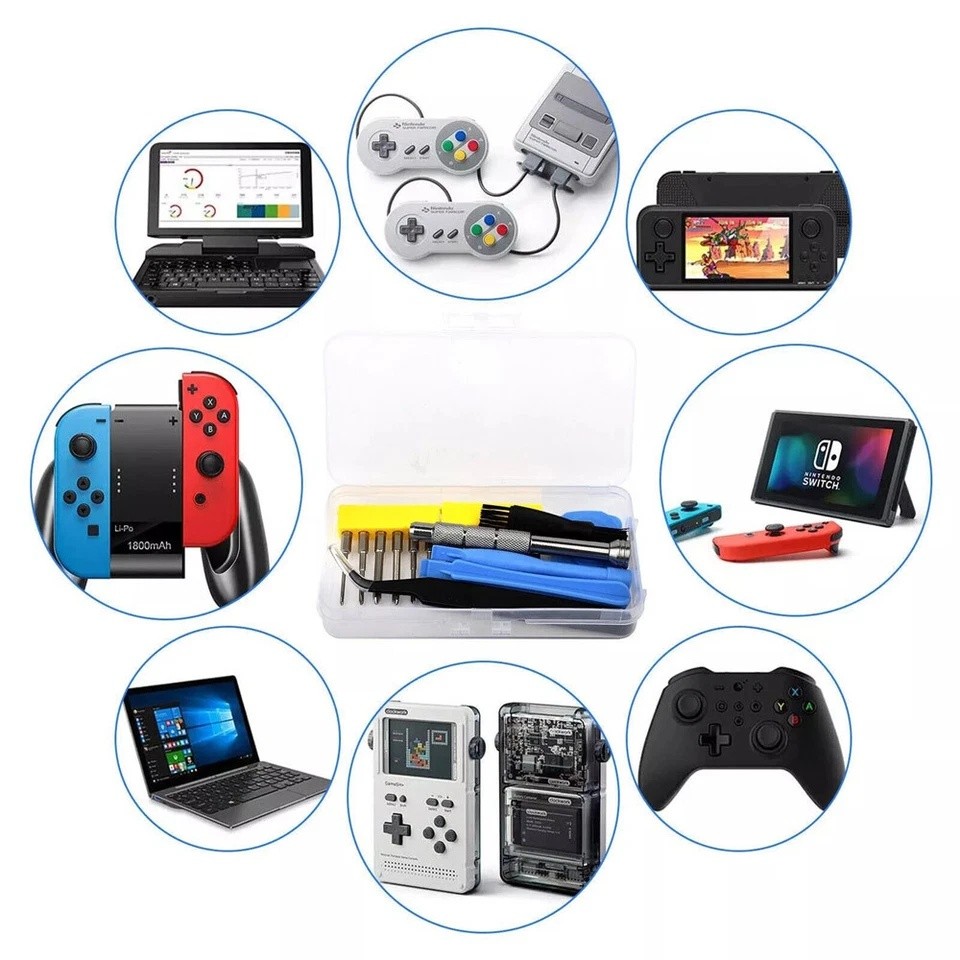 Cleaning Repair Tool Set Screwdriver Kit for PS5/PS4 Xbox One Controller Console