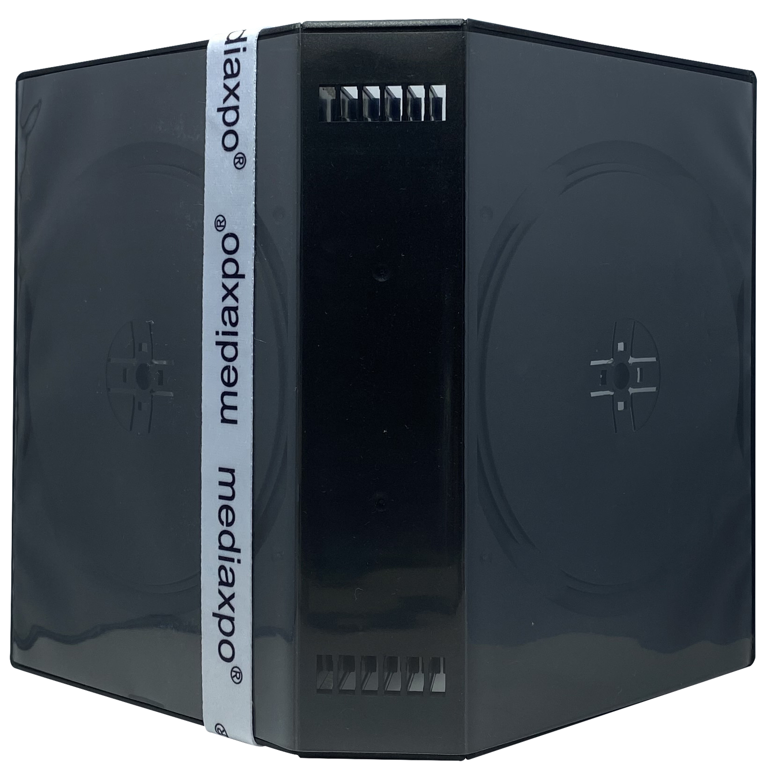 Black 14 Disc DVD Cases Lot