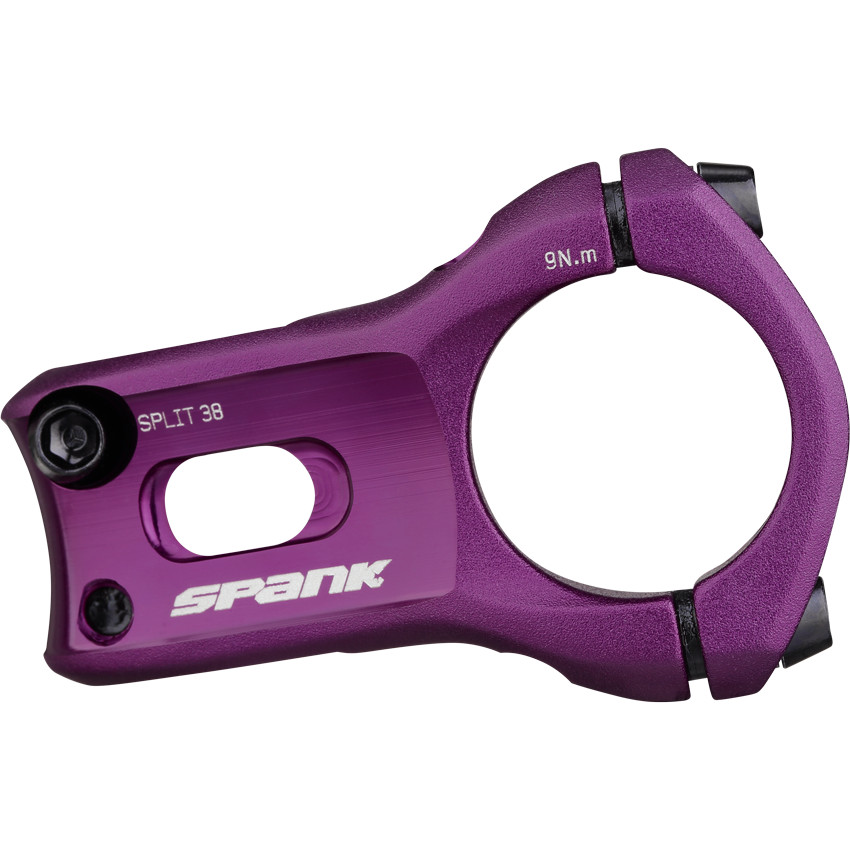 SPANK SPLIT Stem, 38mm Purple