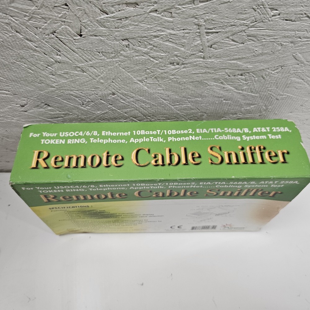 Remote Cable Sniffer Tester Tested Fully working