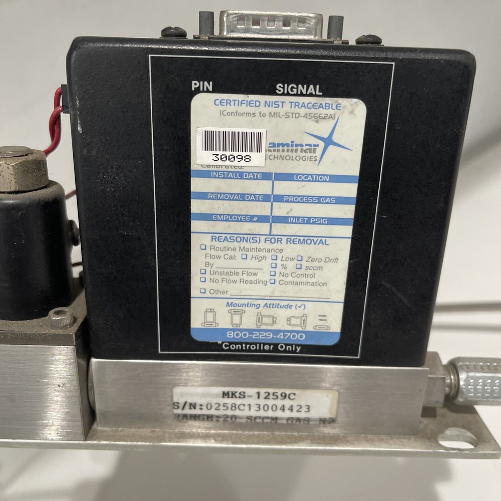 MKS Instruments Mass Flow Controller MKS 1259C