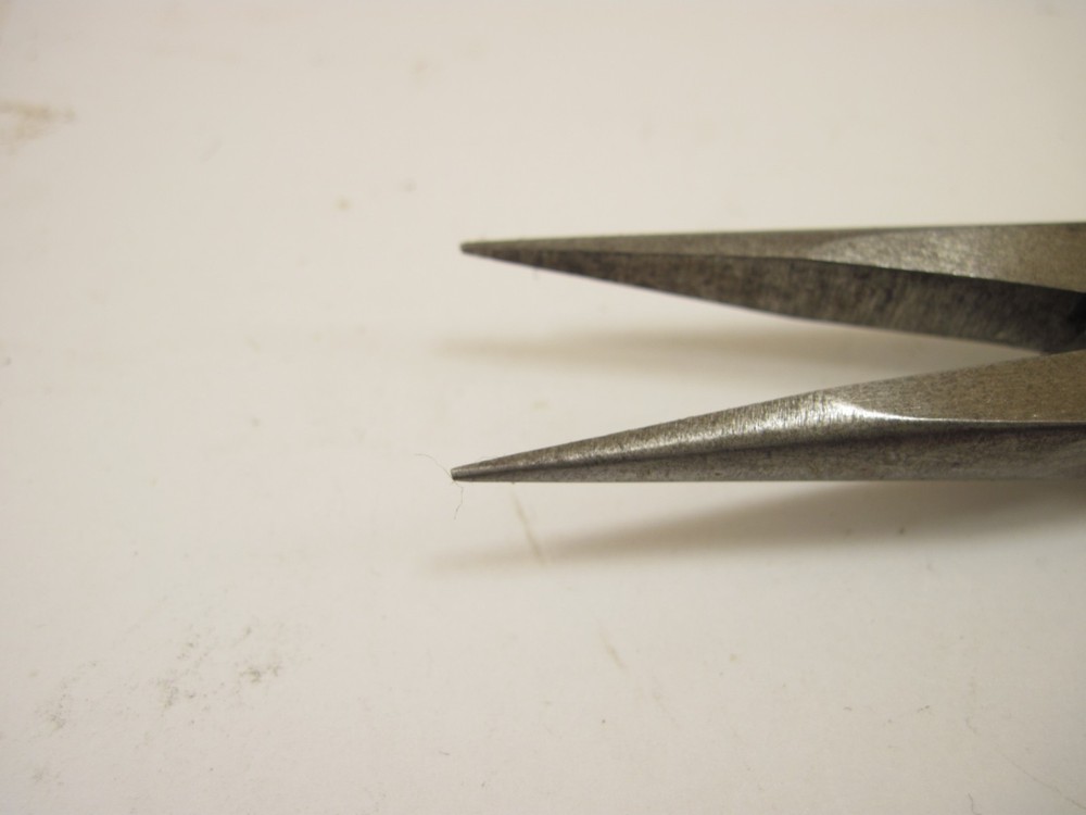 Snap On Electronic Red Handle Needle Nose Pliers E721BCG NICE