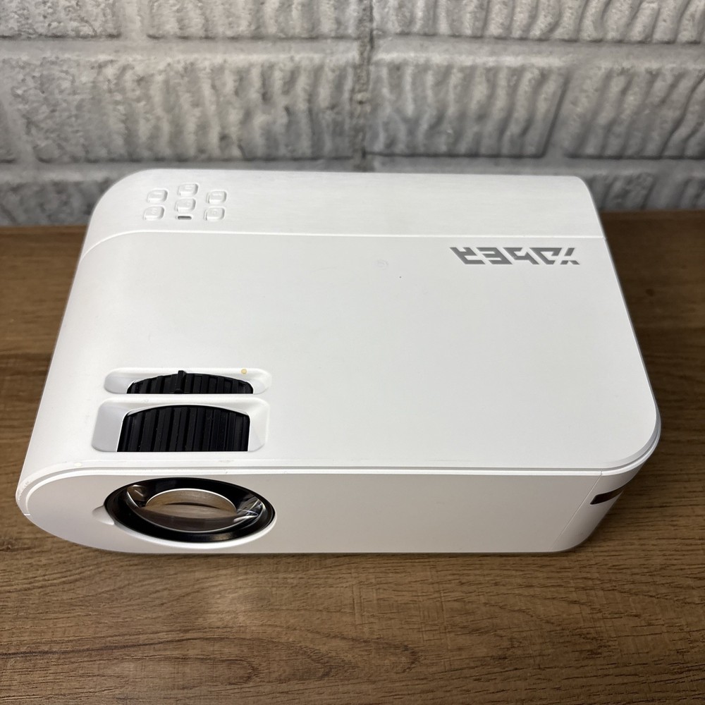 Yaber V2 Mini Projector White With Box & Instruction Manual