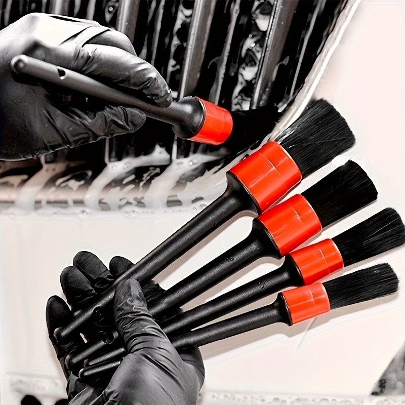 Car Detailing Brush Set - Multi-Size for Auto Interior & Exterior Cleaning