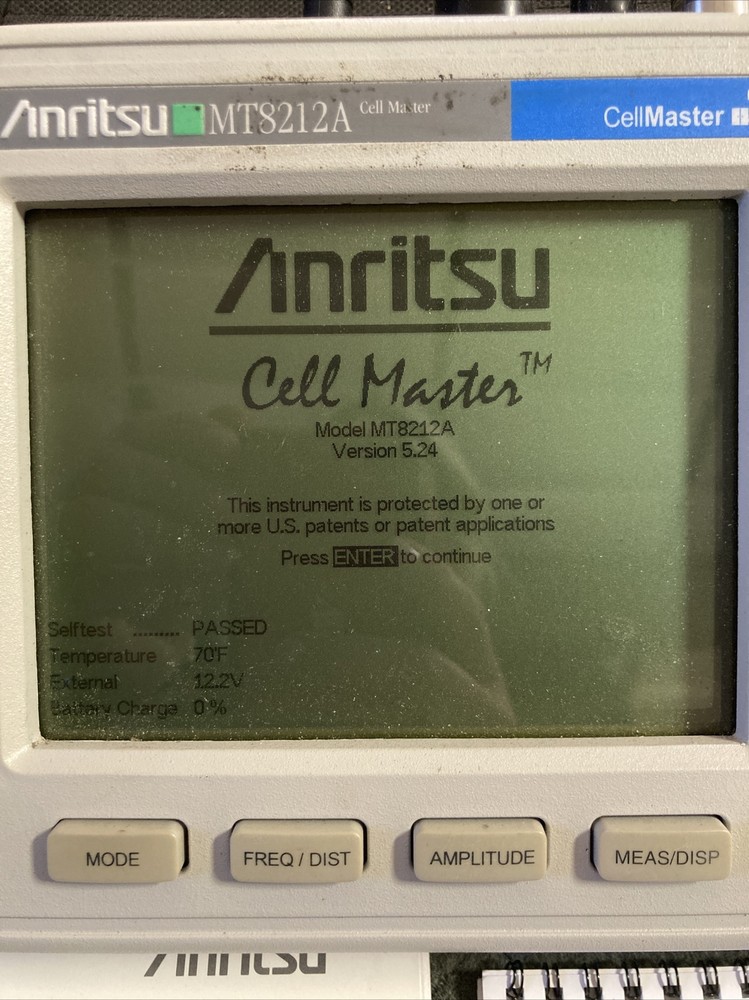 Anritsu MT8212A Cell Master