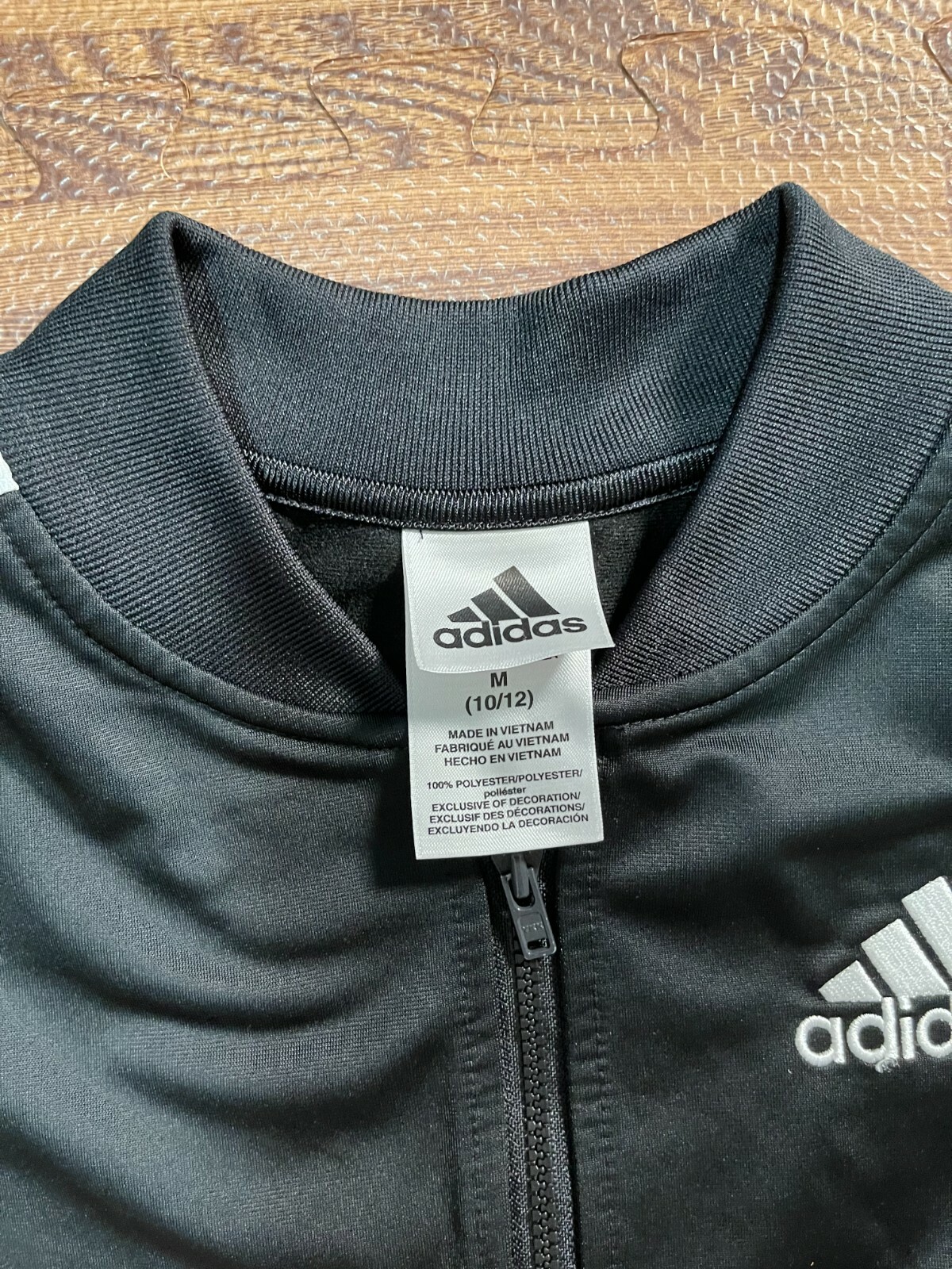 Lot of 2pcs Adidas Jacket Size M (10/12) & Wonder Nation Leggings Size L (10-12)
