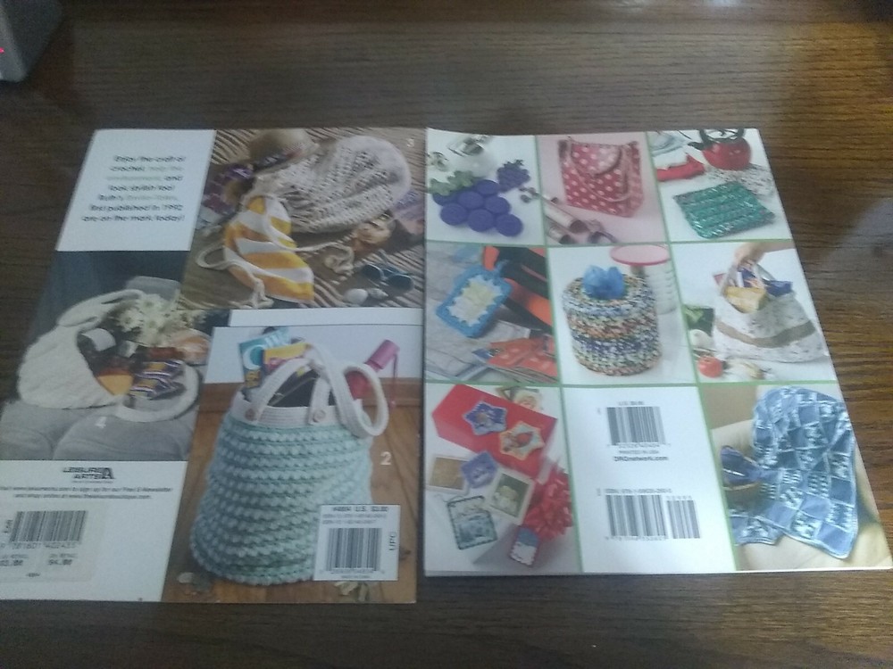 NEW ENVIRO-TOTES 4 patterns and Recycle It 26 projects (2 books)