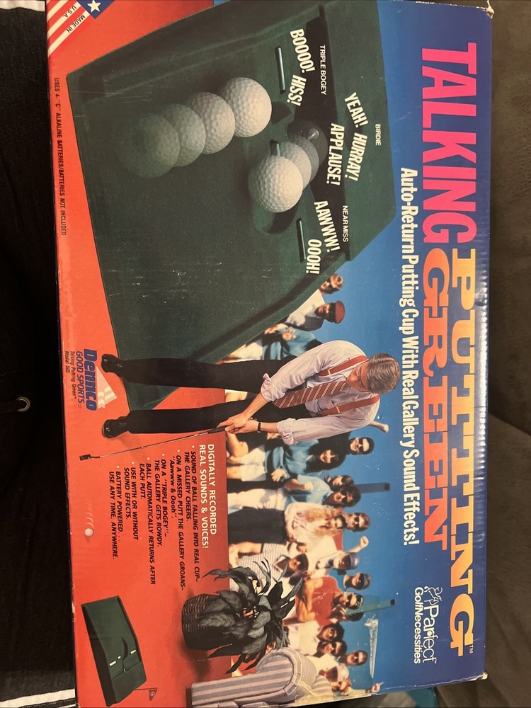 Talking Putting Green Auto Return Preowned Tested Works