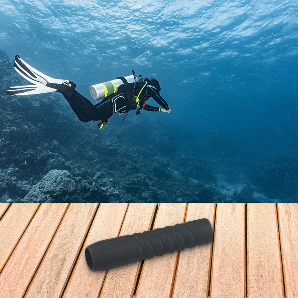 Long lasting diving gear protector suitable for 11 13mm diameter pipes