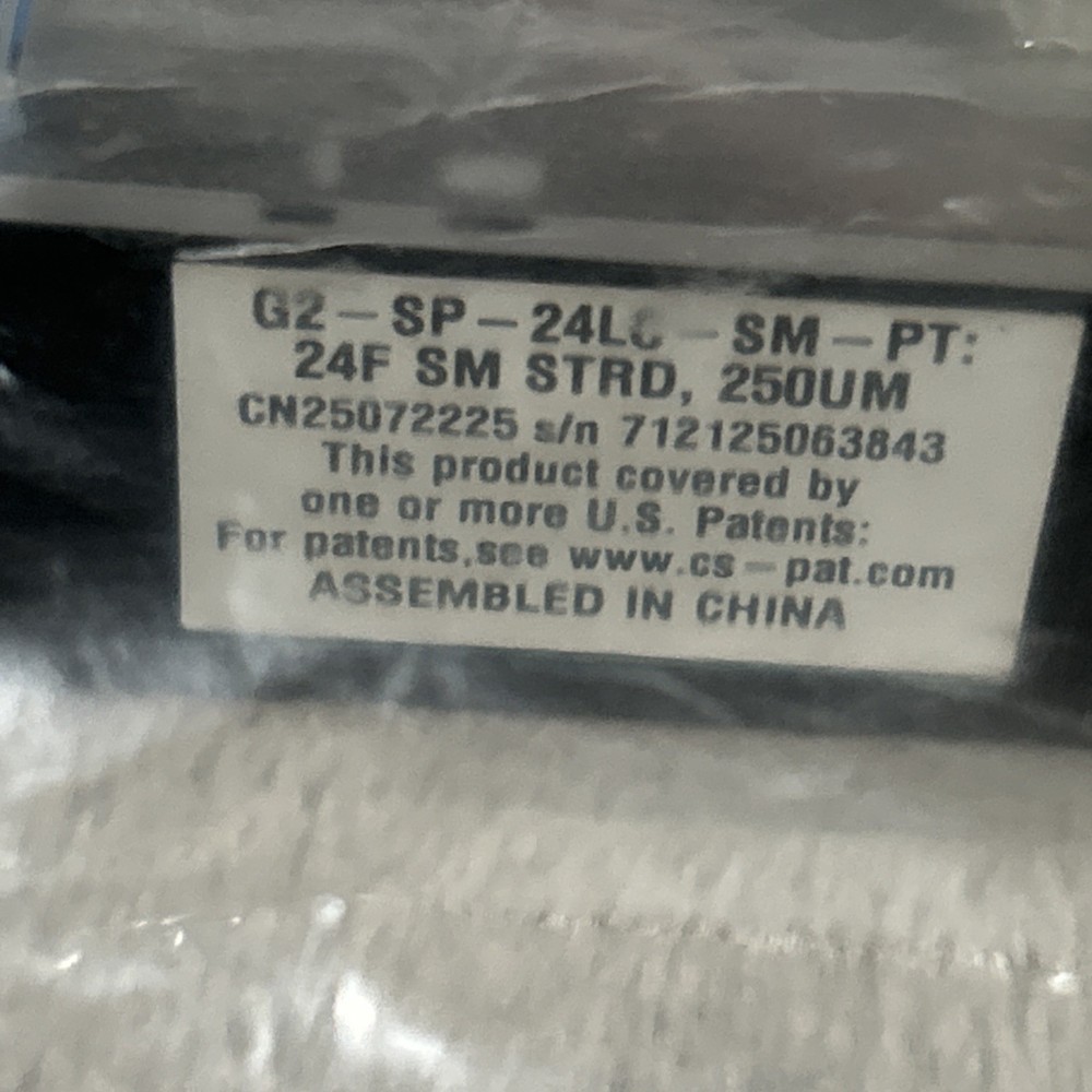 COMMSCOPE G2-SP-24LC-SM-PT NETWORKS STRUCTURED CABLING