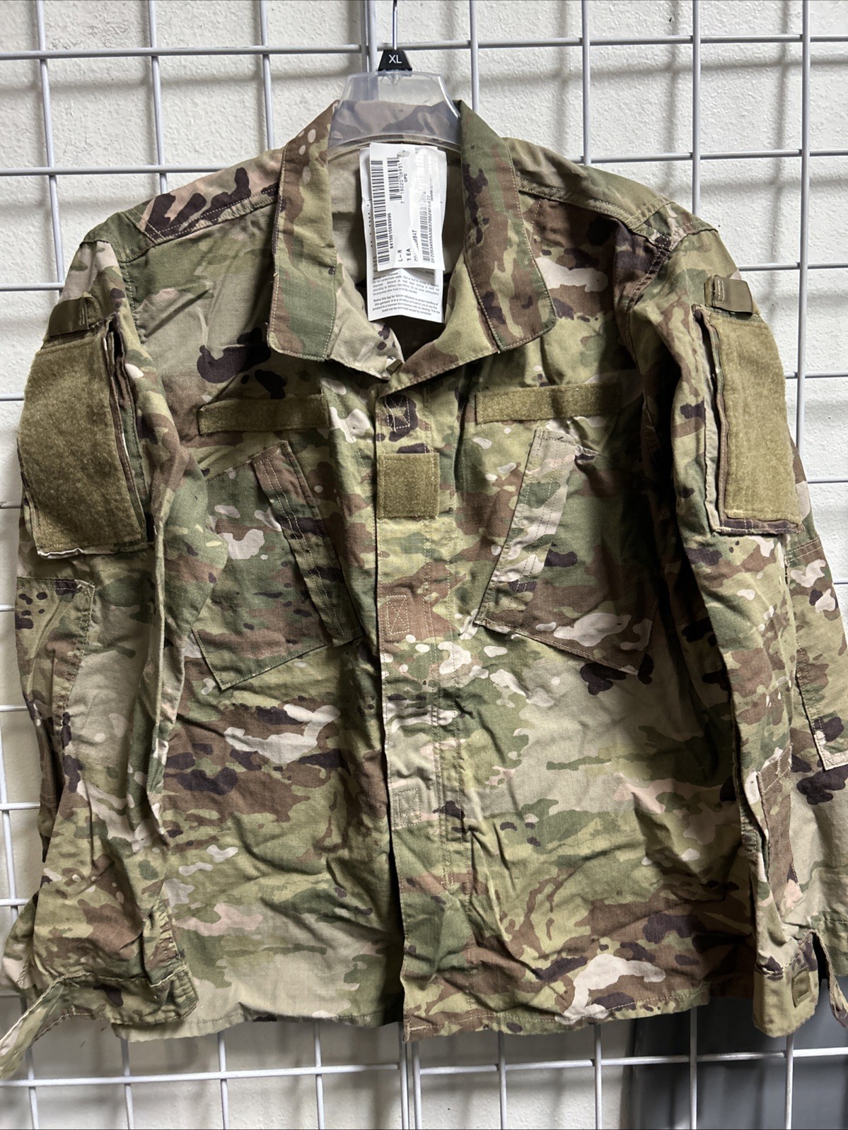 Army Combat Jacket Multicam Flame Resistant Uniform Coat Large Regular NWT