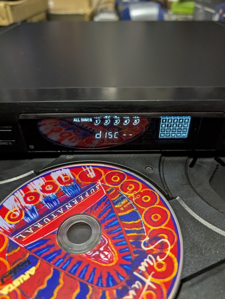 Sony CDP-CE315 Carousel Compact Disc CD Player 5-Disc Changer - Not Working