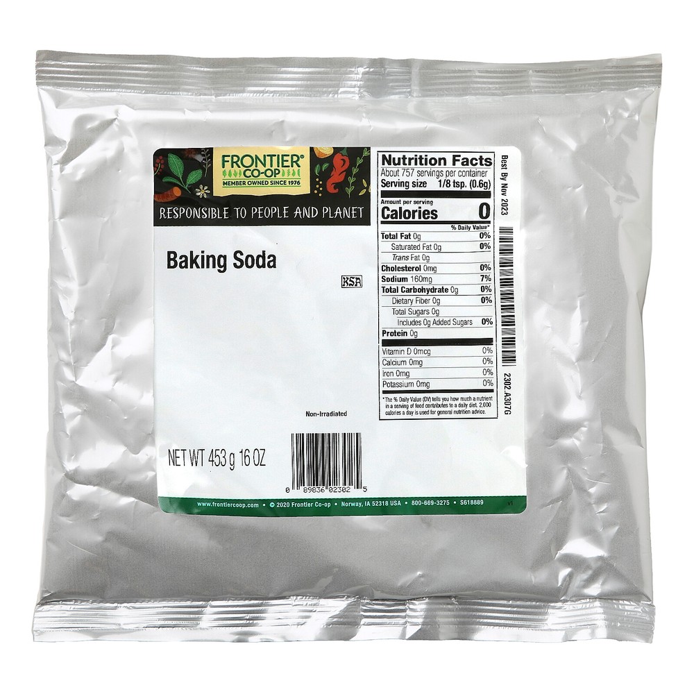 Baking Soda, 16 oz (453 g)