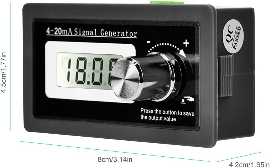 4-20mA Signal Generator LCD Display High Accuracy Current Loop Transducer Tes...