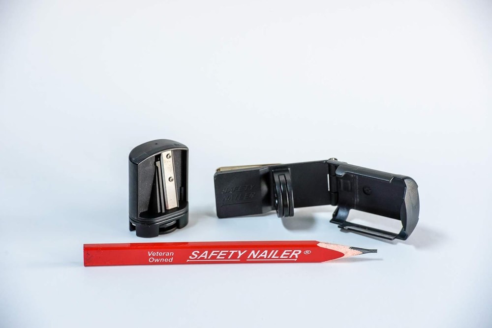 Carpenter Pencil Holster & Sharpener