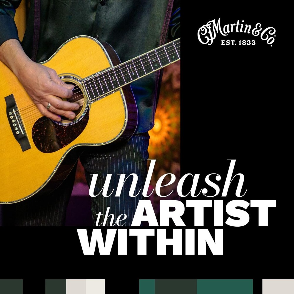 Martin Ukulele Strings – Fluorocarbon, Soprano/Concert, Multicolor