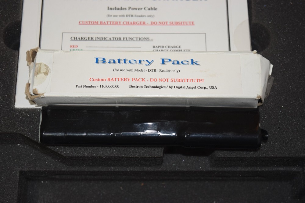 Destron Fearing Bluetooth Enabled Micro Chip Reader DTR4 Livestock Cattle - NEW