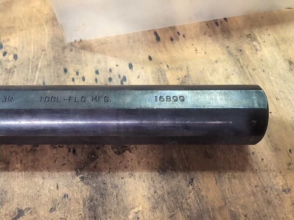 Tool-Flo AVR125-3R Grooving Or Threading Bar For NR Style Inserts