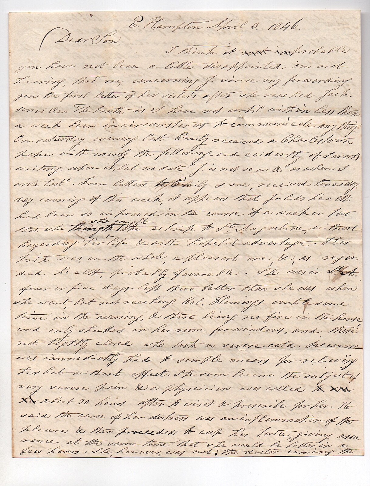 Payson Williston (1764-1856) First Minister at Easthampton, Mass.