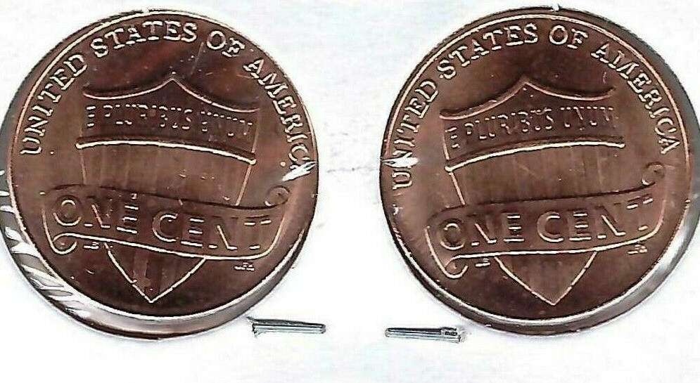 2019-D & P Two Brilliant Uncirculated Lincoln Cent Type Coins