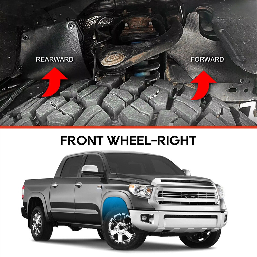 For Toyota Tundra & Sequoia 2007-2022 Splash Shield Fender Liner Apron Seal