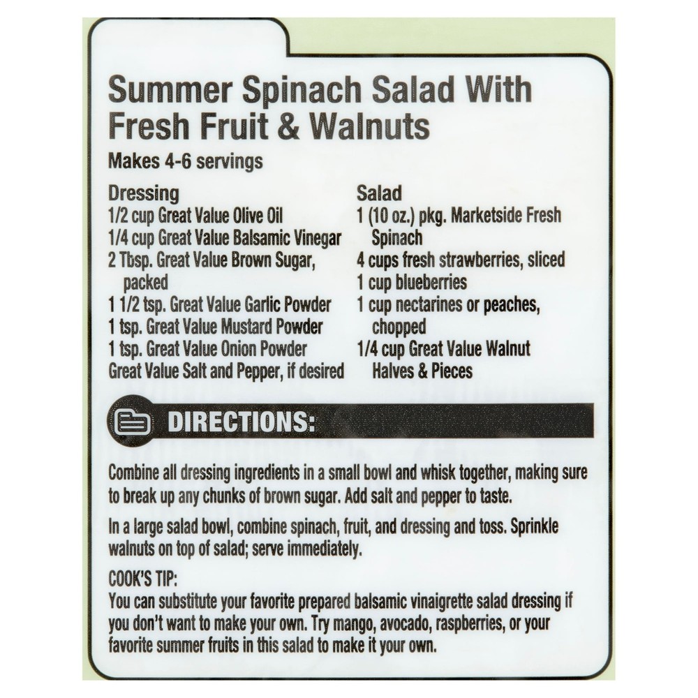 Great Value Walnuts Halves & Pieces, 08 oz